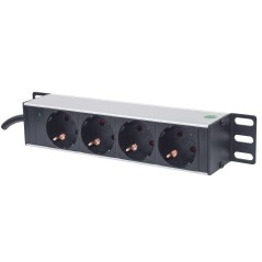 Intellinet 10" 1U Rackmount 4-Output - Compact Power Amplifier for Ultimate Sound Quality